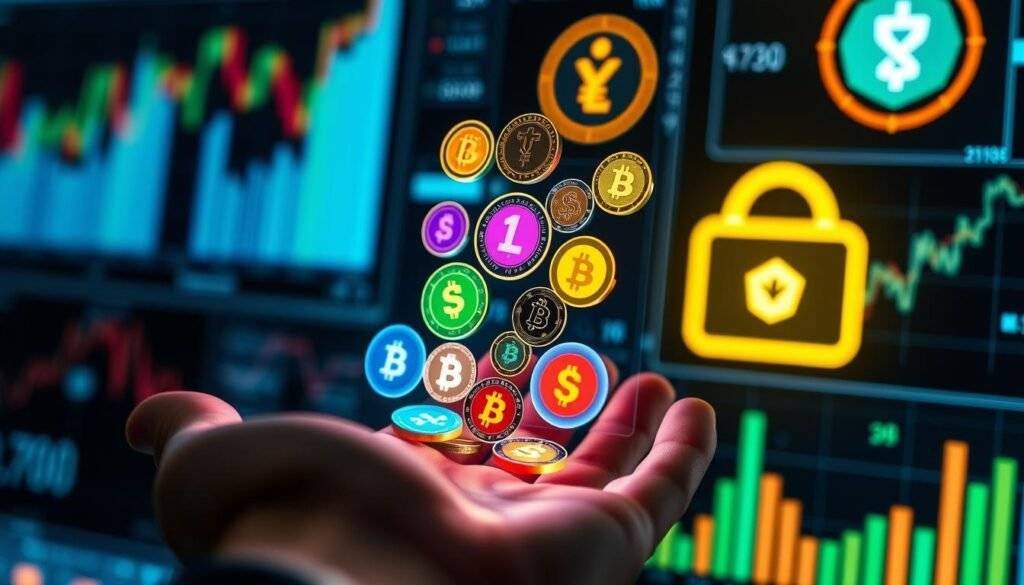 اختيار العملة الرقمية