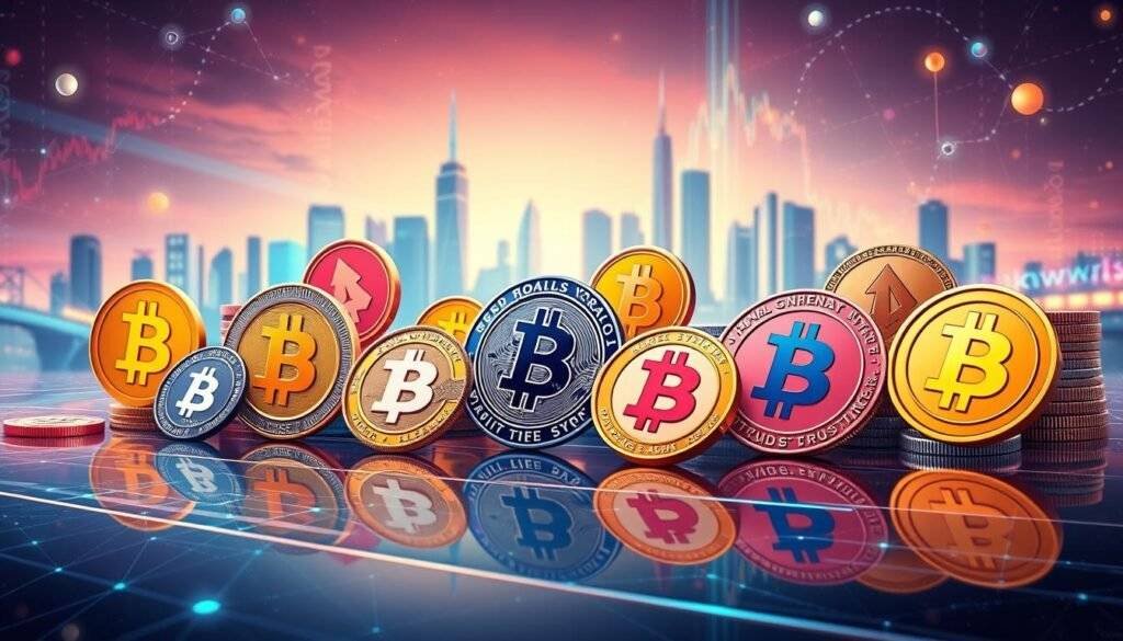 أنواع العملات الرقمية