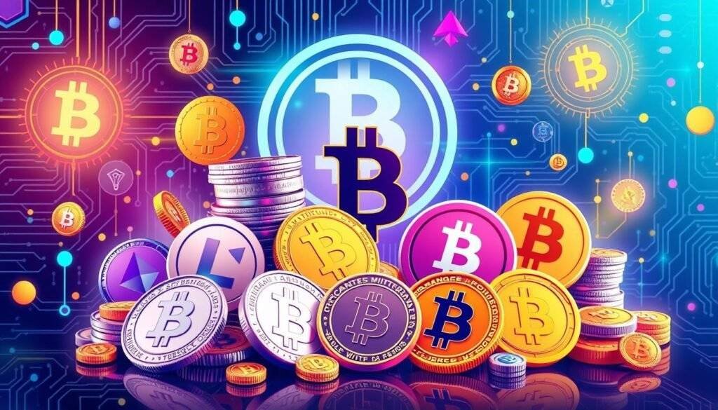 أنواع العملات الرقمية