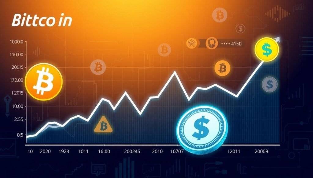 تاريخ سعر البتكوين