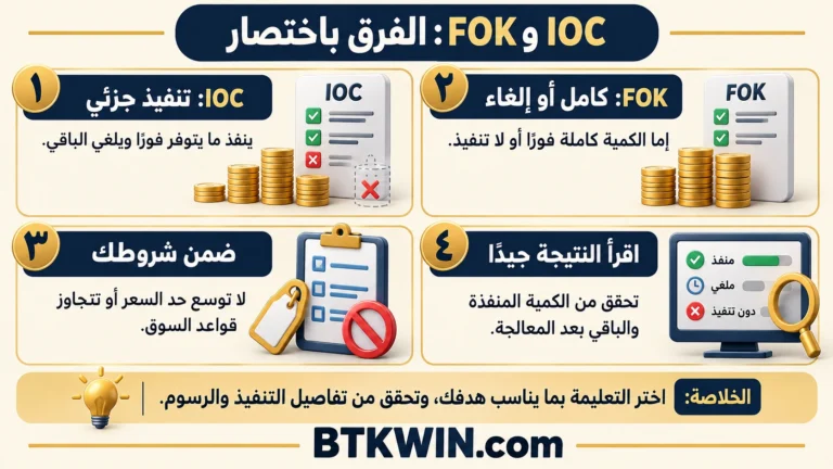 إنفوجرافيك: IOC وFOK: الفرق بالأمثلة وقراءة التنفيذ الجزئي